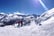 Andorra, Stock Image - Skiiers on the Mountain