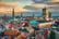 Copenhagen, Denmark, Stock Image - Skyline