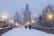 Charles Bridge in the Snow, Prague