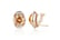 Rose-Gold-Plated-Stud-Earrings-with-Clear-or-Amber-Crystals-3