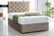 Chesterfield Headboard Plush Velvet Ottoman Divan Bed - side or end lift 5