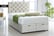 Chesterfield Headboard Plush Velvet Ottoman Divan Bed - side or end lift 9