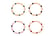 Linked-Heart-Rosegold-and-Crystal-Bracelet--4-COLOURS-2