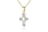 Golden-Christian-Cross-Crystal-Necklace-2