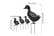 MOTHER-DUCK-4in1-GARDEN-ORNAMENTS-2