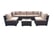 2-6-Seater-Rattan-Corner-Modular-Sofa