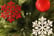 40 PCS Glitter Snowflake Christmas Ornaments Hanging Decorations- image 2