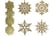 40 PCS Glitter Snowflake Christmas Ornaments Hanging Decorations - image 6