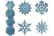 40 PCS Glitter Snowflake Christmas Ornaments Hanging Decorations - image 7