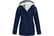 Women-Waterproof-Fleece-Hooded-Trench-Coat-Windbreaker-navy