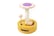 WOODEN-CAT-TREE-SCRATCHER-YELLOW