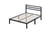 PREMIUM-METAL-BED-FRAME-BLACK-PLATFORM-COMPLETE-SET-HEADBOARD-2