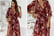 Women-V-Neck-High-Split-Flower-Print-Maxi-Dress-5