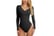 Womens Scoop Neck Long Sleeve Bodysuit Jumpsuits-4