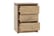 Drawer-Bedside-Chest-Oak-Effect-Veneer-with-Walnut-Trim-3