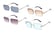 Women-Rimless-Sunglasses-bluebrowngreypurple