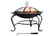 Fire-Pit-Wood-Burning-Heater-Poker-Mesh-Lid-Garden-Patio-Round-Camping-2