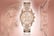 GOLD TONE CHRONOGRAPH LADIES WATCH-1