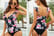 V-Neck Swimsuit Bikini Set-6