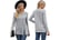 Women-Button-Design-Split-Long-Sleeves-Tshirt-3