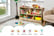 32135896-2-Tier-Wooden-Kids-Bookcase-with-5-Compartments-for-Playroom-Study-5