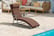 32160785-Steel-Frame-Outdoor-Garden-Padded-Sun-Lounger-w--Pillow-Brown-3