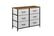 HOMCOM-6-Fabric-Chest-of-Drawers-Grey-2