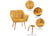 HOMCOM-Accented-Armchair-3