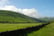 looking down Ettrick valley in Selkirkshire in summer