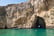 Wonder of Nature - Inland Sea lagoon of seawater on the Gozo island near San Lawrenz, Malta