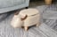 Leather-Upholstered-Cow-Storage-Stool-Ivory-3