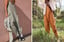 Women V-Neck Loose Solid Color Jumpsuit With Pockets-1