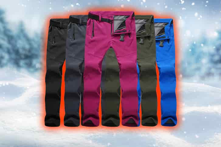 Fleece Lined Waterproof Winter Trousers Offer - Wowcher