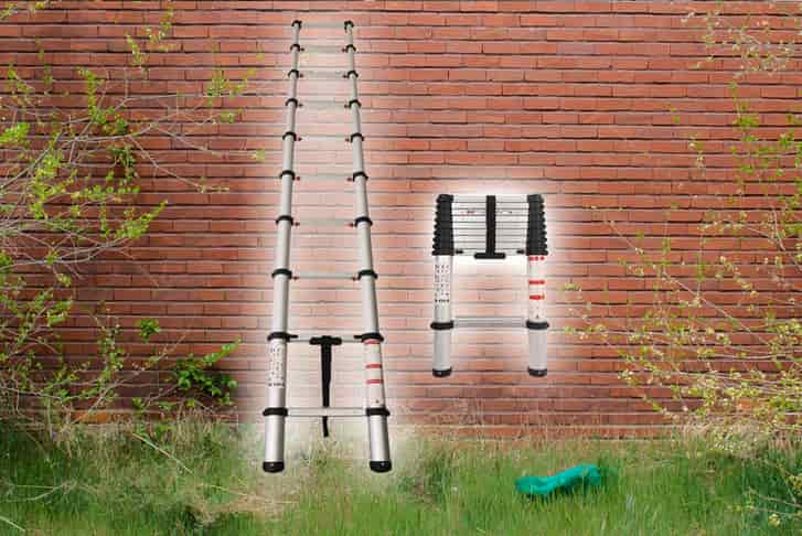 Groundlevel telescopic deals ladder