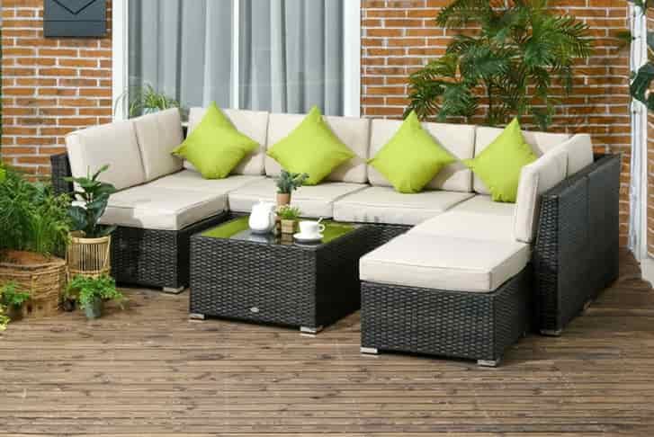 Living social rattan set sale