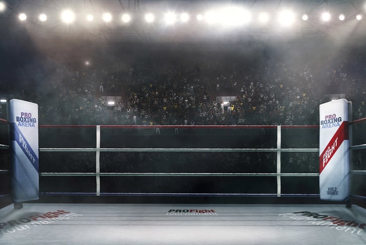 Boxing, Stock Image - Empty Ring