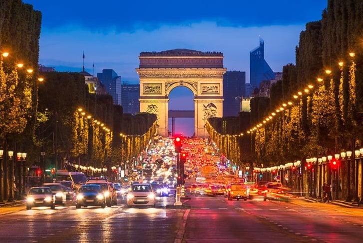 Paris, France, Stock Image - Arch