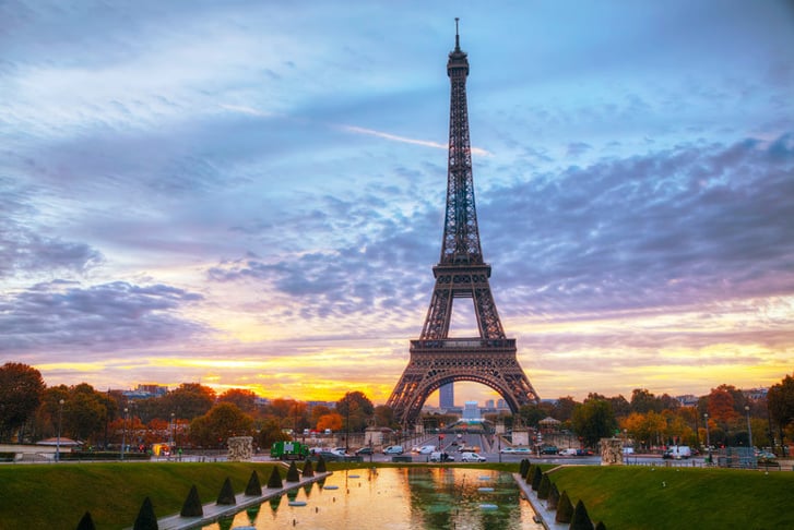 Paris, France, Stock Image - Eiffel Tower 2