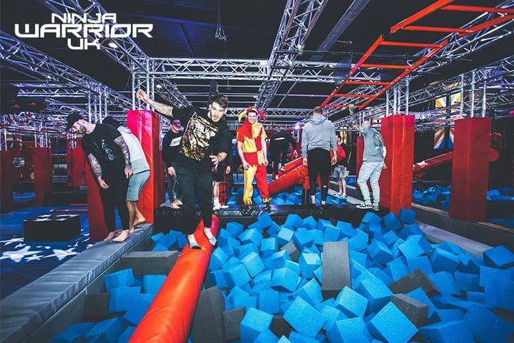 Ninja Warrior UK Adventure & Inflatable Park Entry