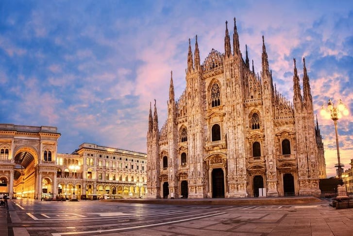 Milan Italy Stock Image