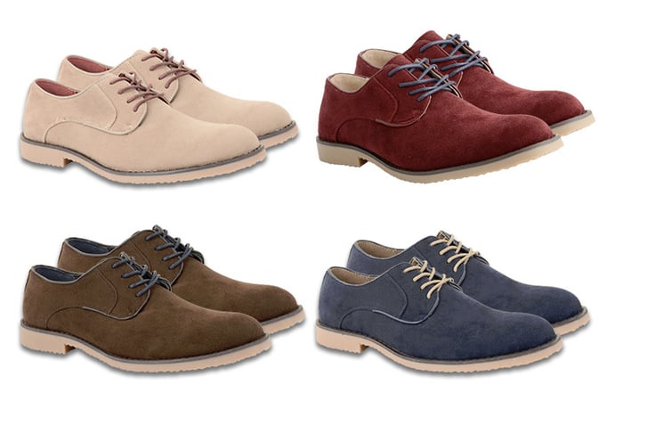 New-Suede-Oxford-Men's-Brogues