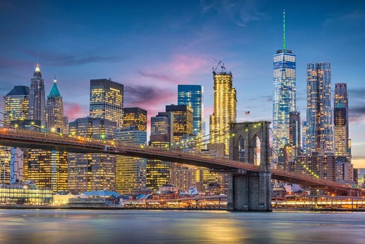 New York, USA, Stock Image - Brookyln Bridge 2