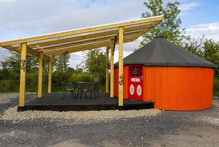 Ballaghaderreen Willowbrook Camping and Activities 1-2nt Roscommon Glamping Yurt Stay for 4