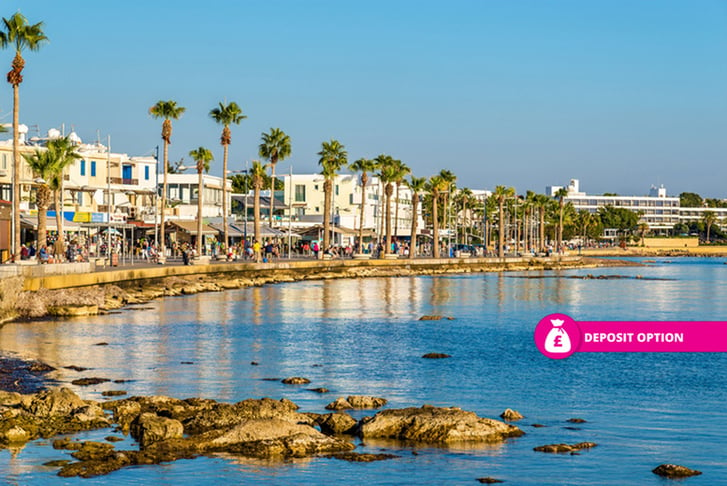 Paphos, Cyprus, Stock Image - Harbour Sticker