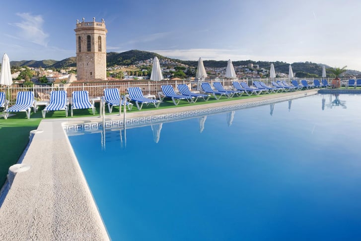 Hotel Merce, Pineda de Mar, Spain - Pool