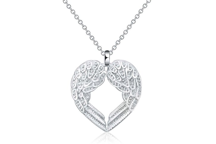 Positive-Channels-Limited-VALENTINES--ANGEL-WINGS-HEART-PENDANT