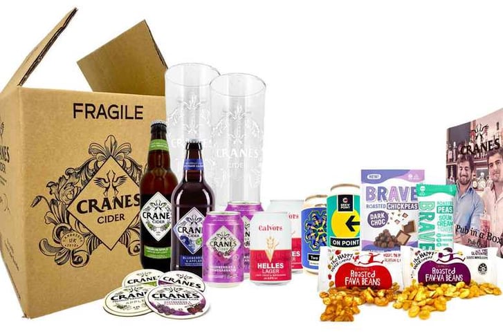 Pub In A Box - Cranes Drinks Offer