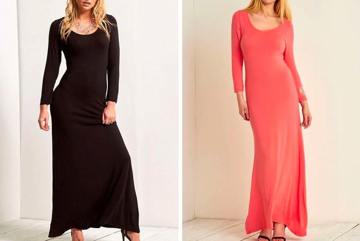 Long floaty clearance maxi dress