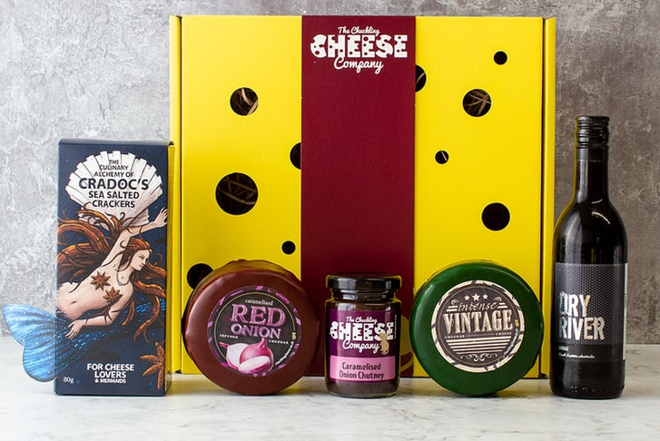 Cheese and Wine Box - The Chuckling Cheese Company