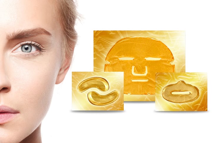 Global-Fulfillment-Limited-Gold-Collagen-Face,-Lip-&-Eye-Mask-1